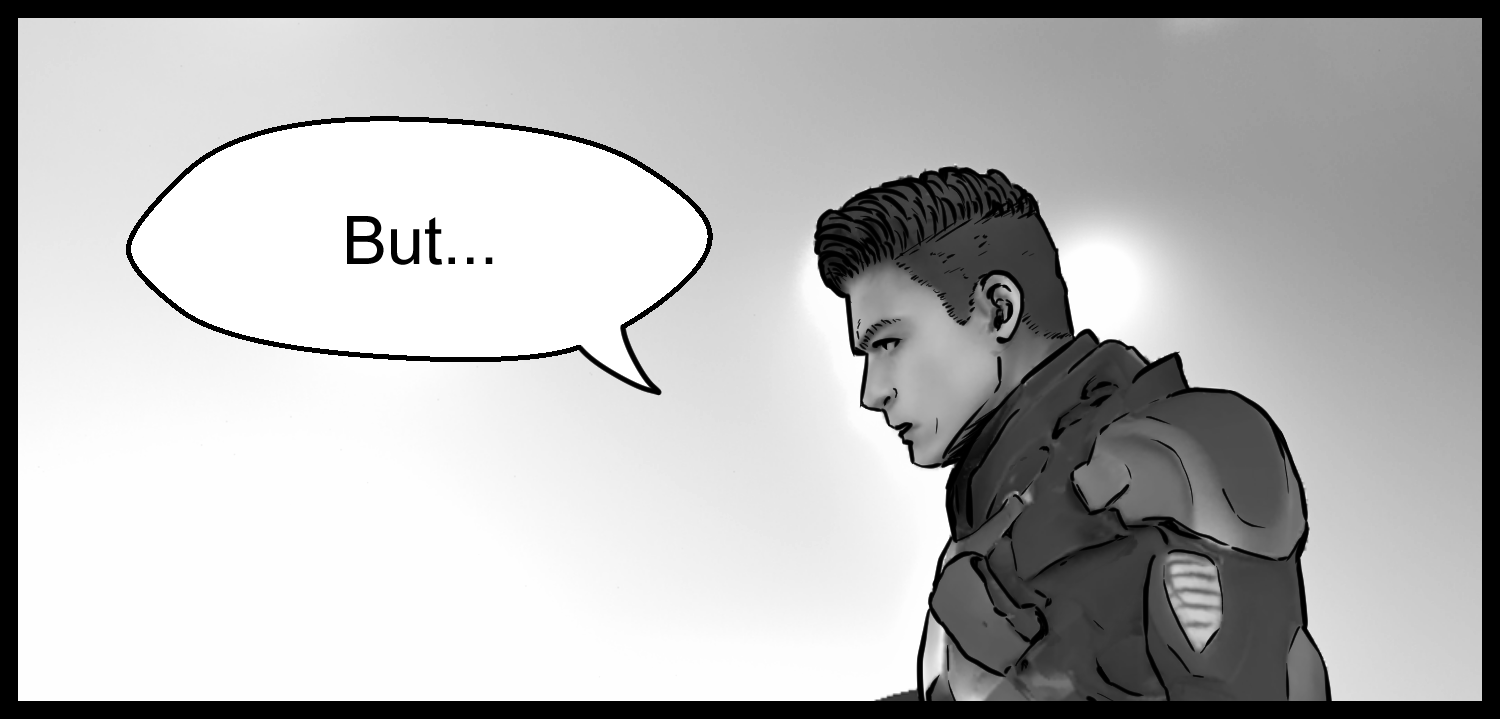 The protagonist remains uncertain because he still cannot recover all his memories
