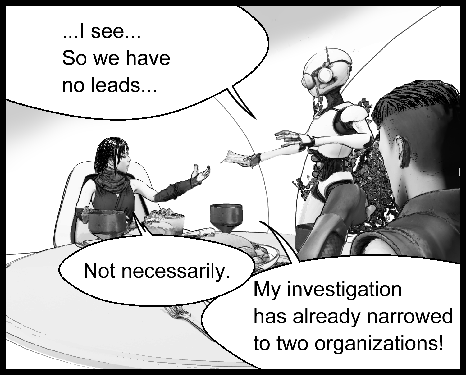 Aria says she has already narrowed down several possible organizations