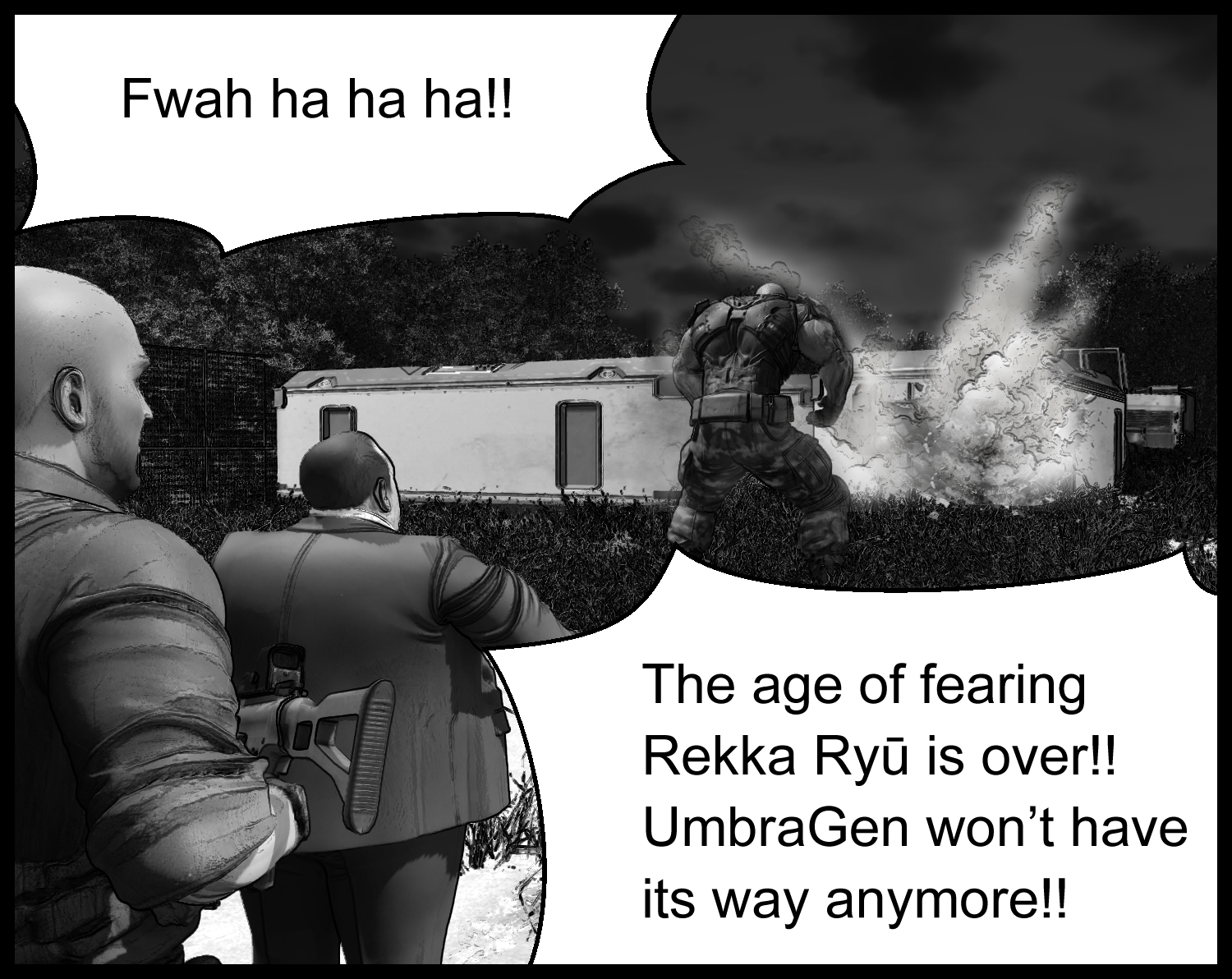 A Nexcura representative speaks about countering Rekka Ryū