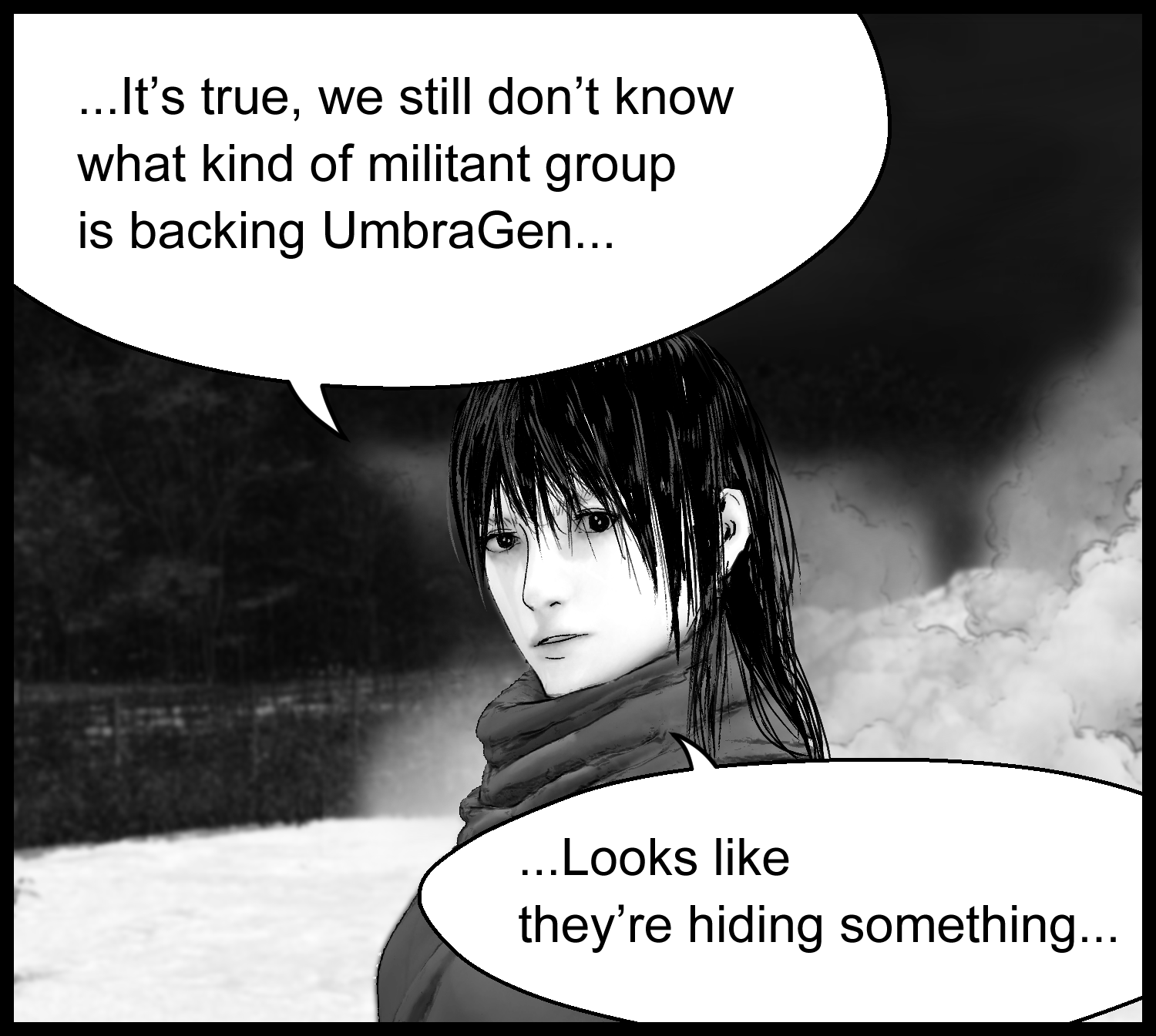 Aria speaks about an important mystery surrounding Umbragen