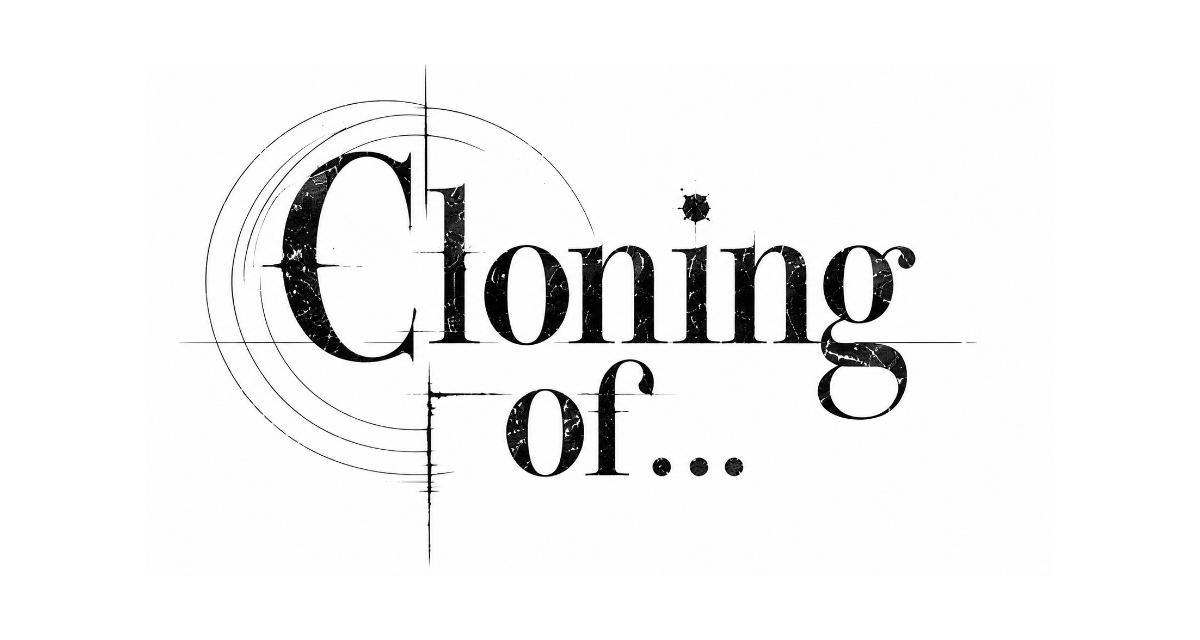 Cloning of... manga cover